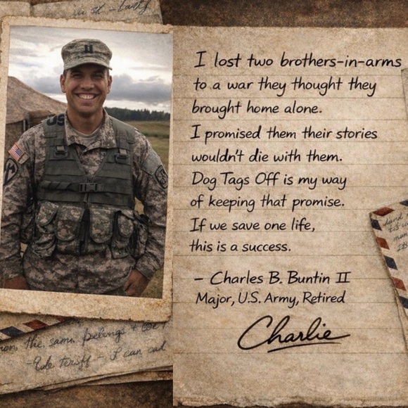 🎖️ DOG TAGS OFF:SUPPORT THE MISSION - Picture 2 of 2